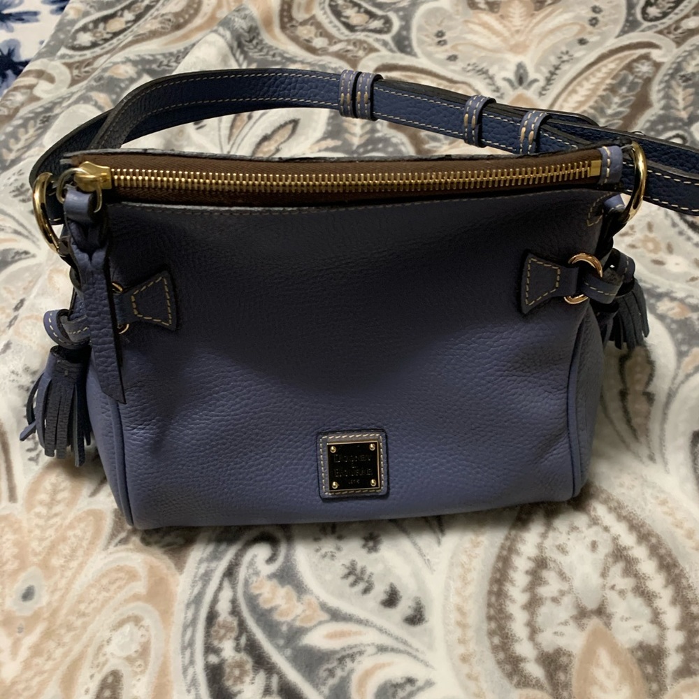 Dooney & Bourke Pebble Grain Tassel Bag